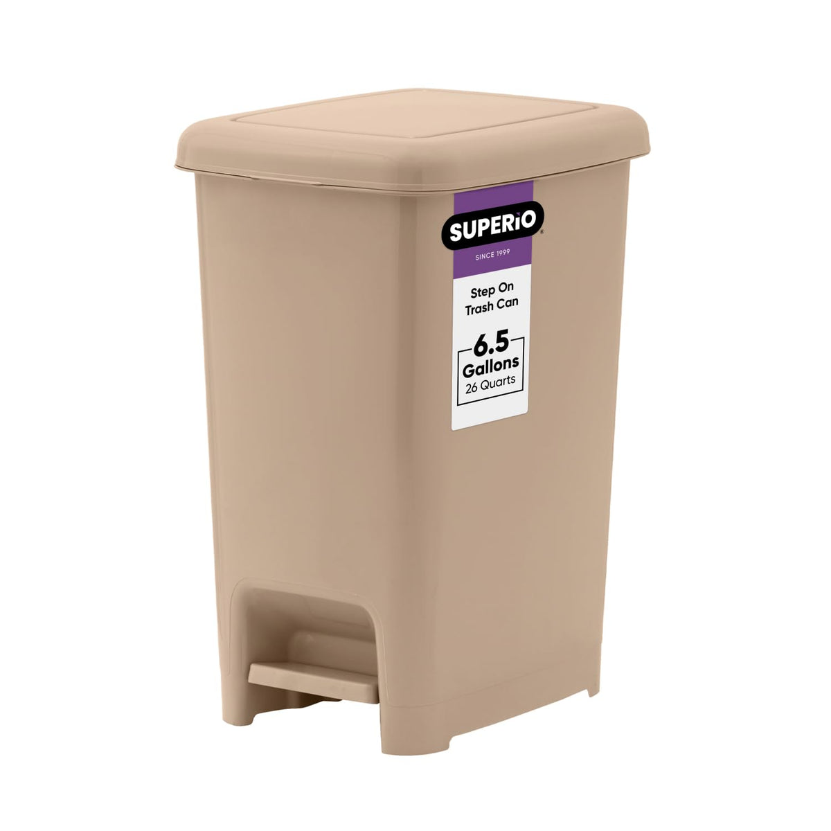 Slim Step On Trash Can