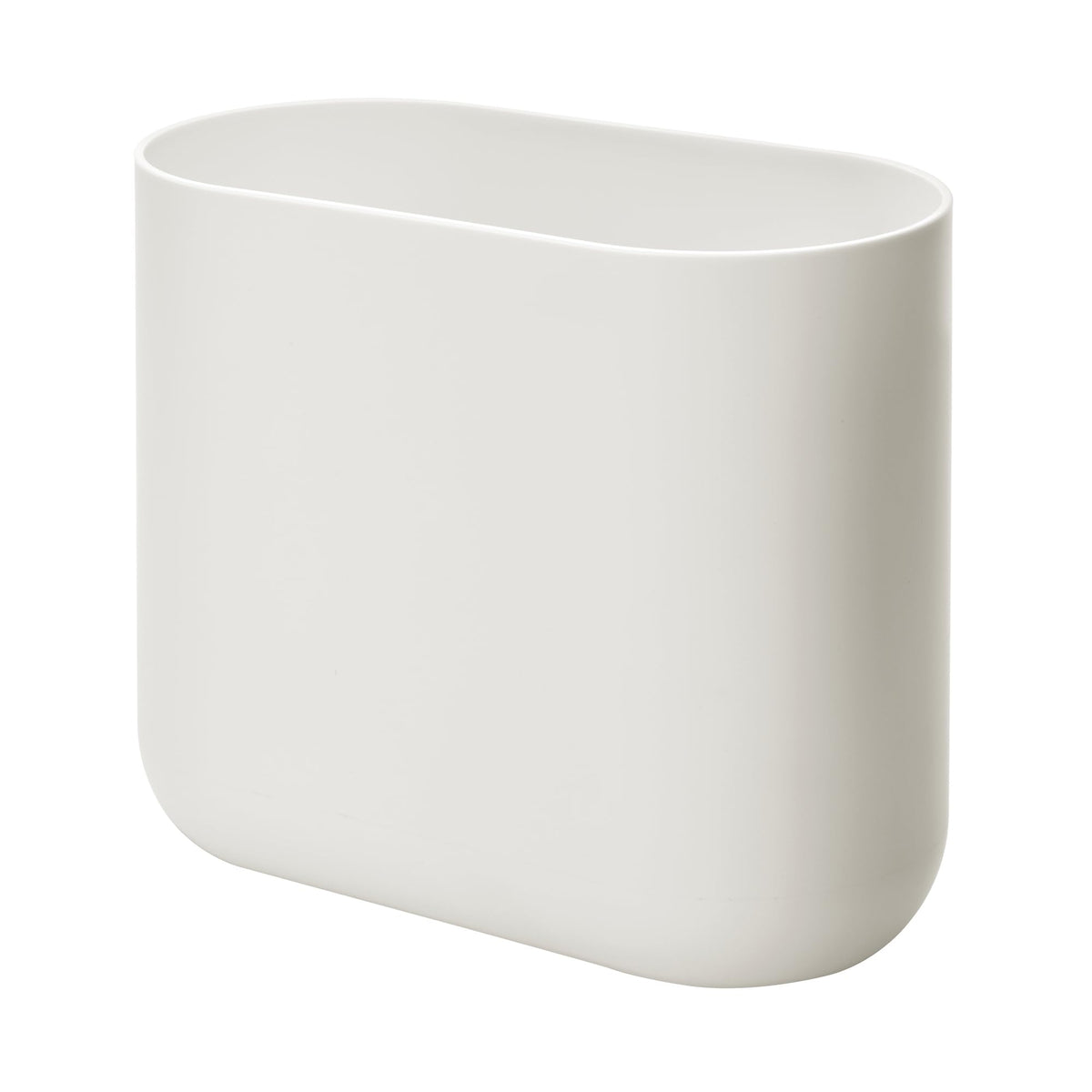 Small Slim Plastic Bathroom Trash Can