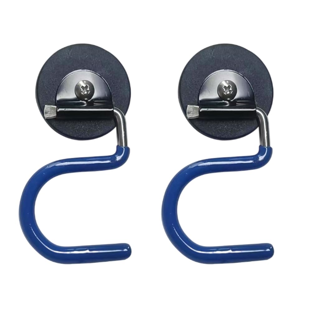2PCS Broom Holder Magnetic Broom Hooks (2 Count)