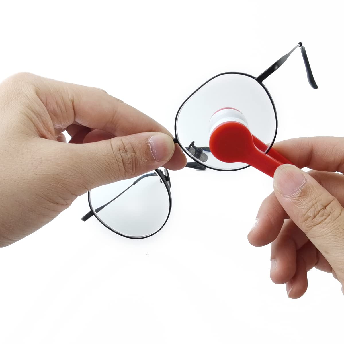 40PCS Mini Sun Glasses Eyeglass Microfiber Spectacles Cleaner Brush Cleaning Tool (40 Count)