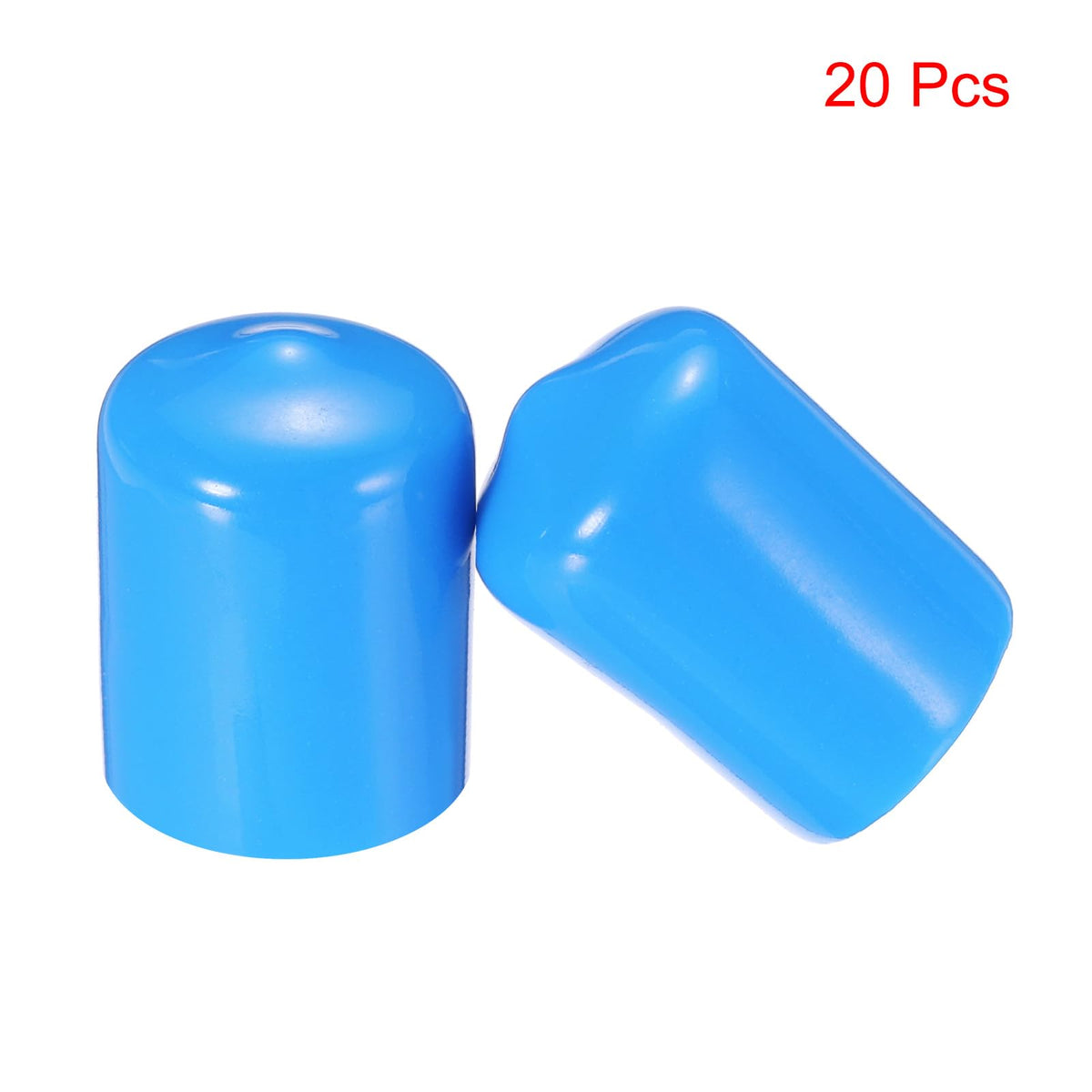 20pcs Rubber End Caps 15mm