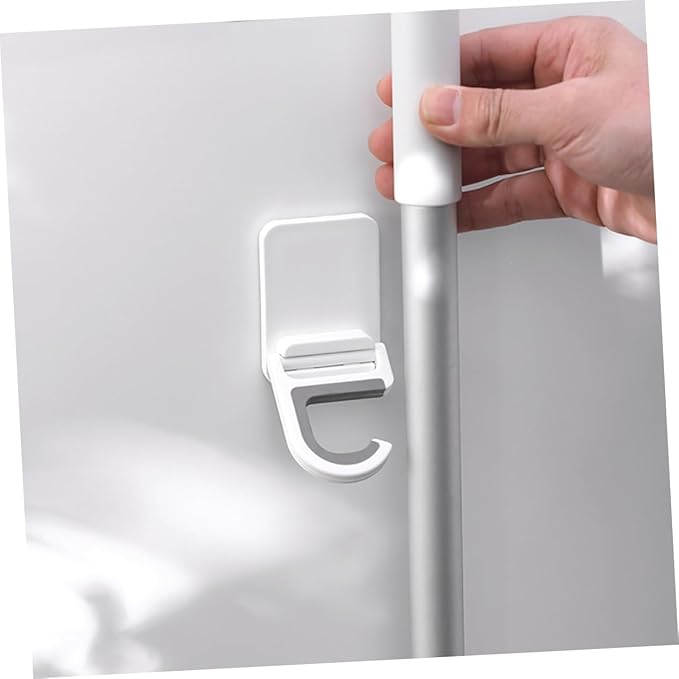 Broom Gripper Wall Mount 3pcs Mop Holders Adhesive Wall Hook for Kitchen Bathroom Utility Room