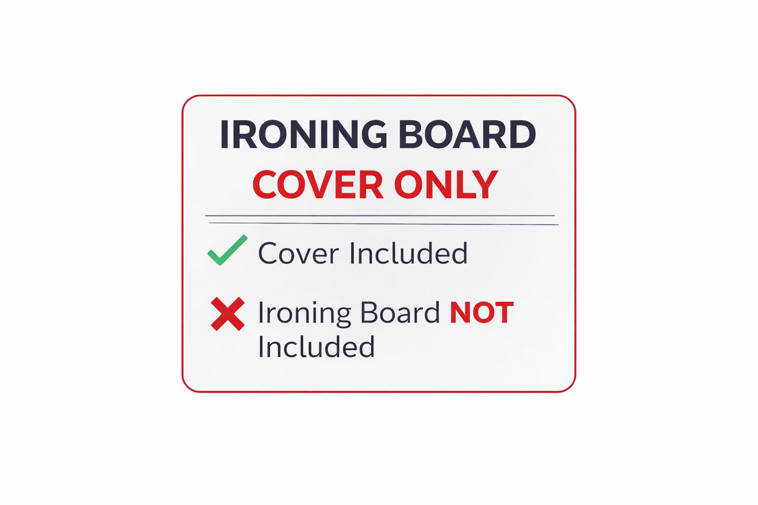 Ironing Board Cover 18 x 50