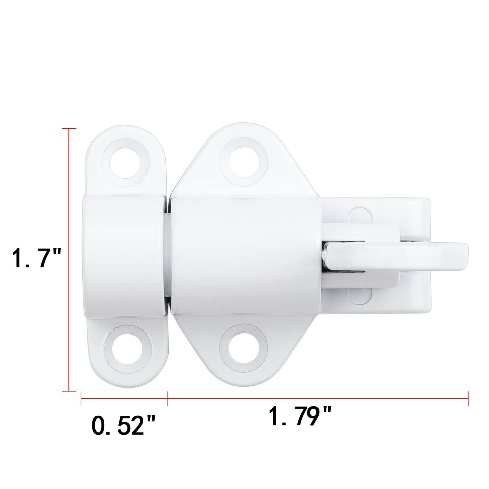 2 Packs White Self