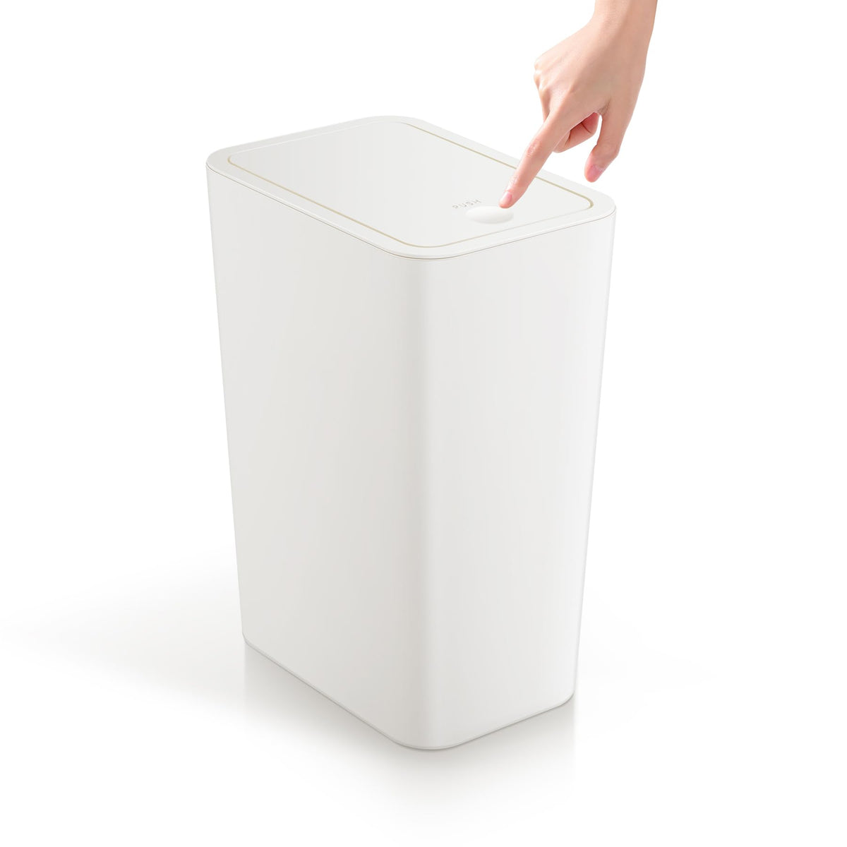 Bathroom Trash Can with Lid