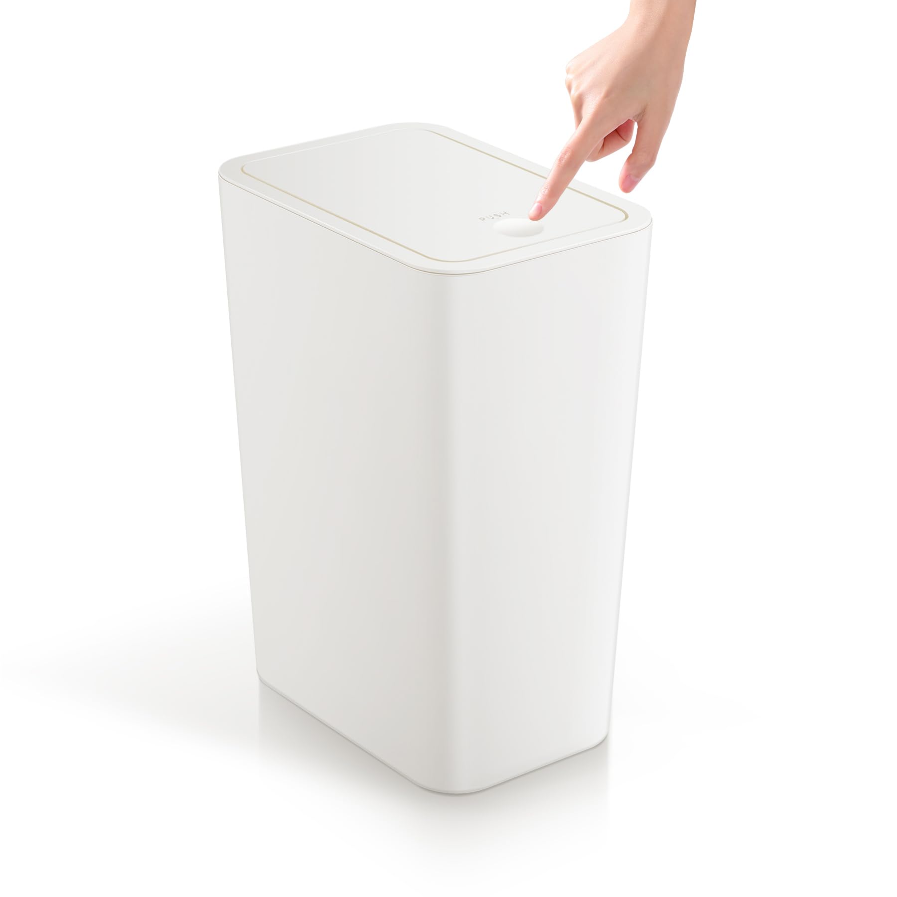 Bathroom Trash Can with Lid