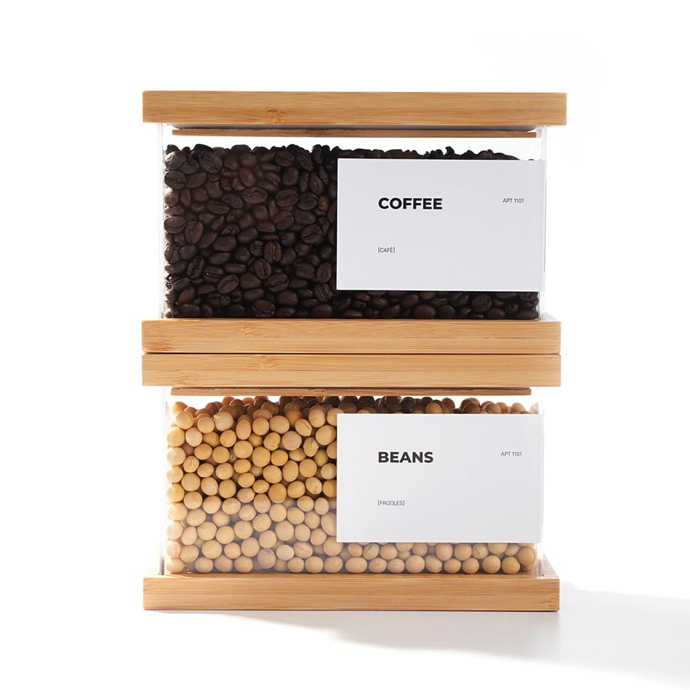 Bamboo Food Dispenser