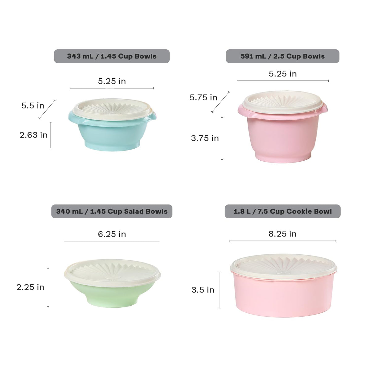 Heritage 36 Piece Vintage Pastel Set