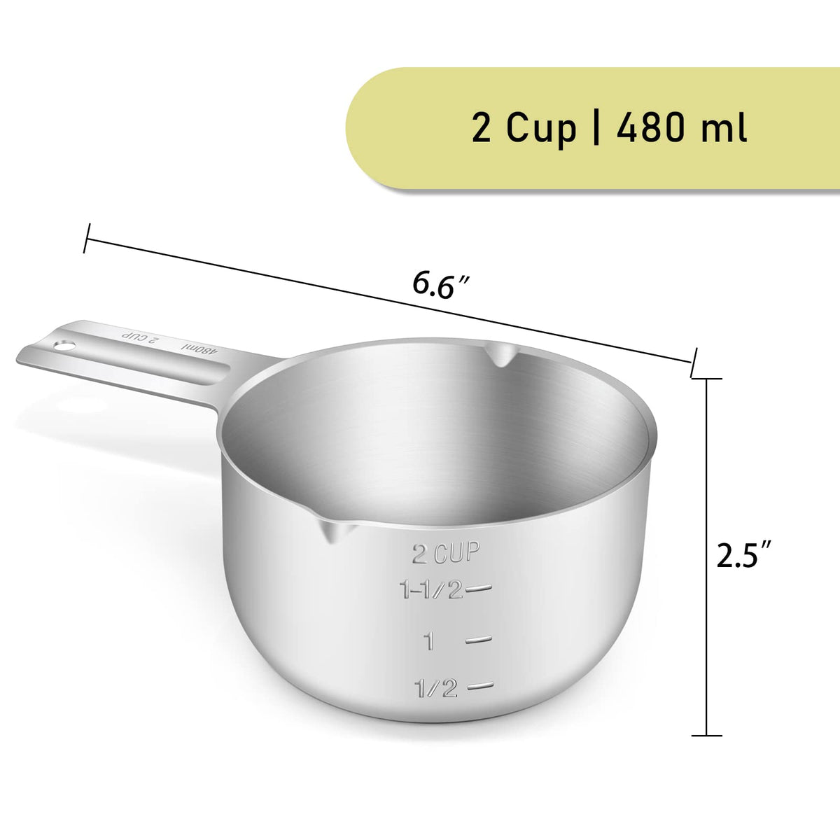 1PCS 2CUP 480ml