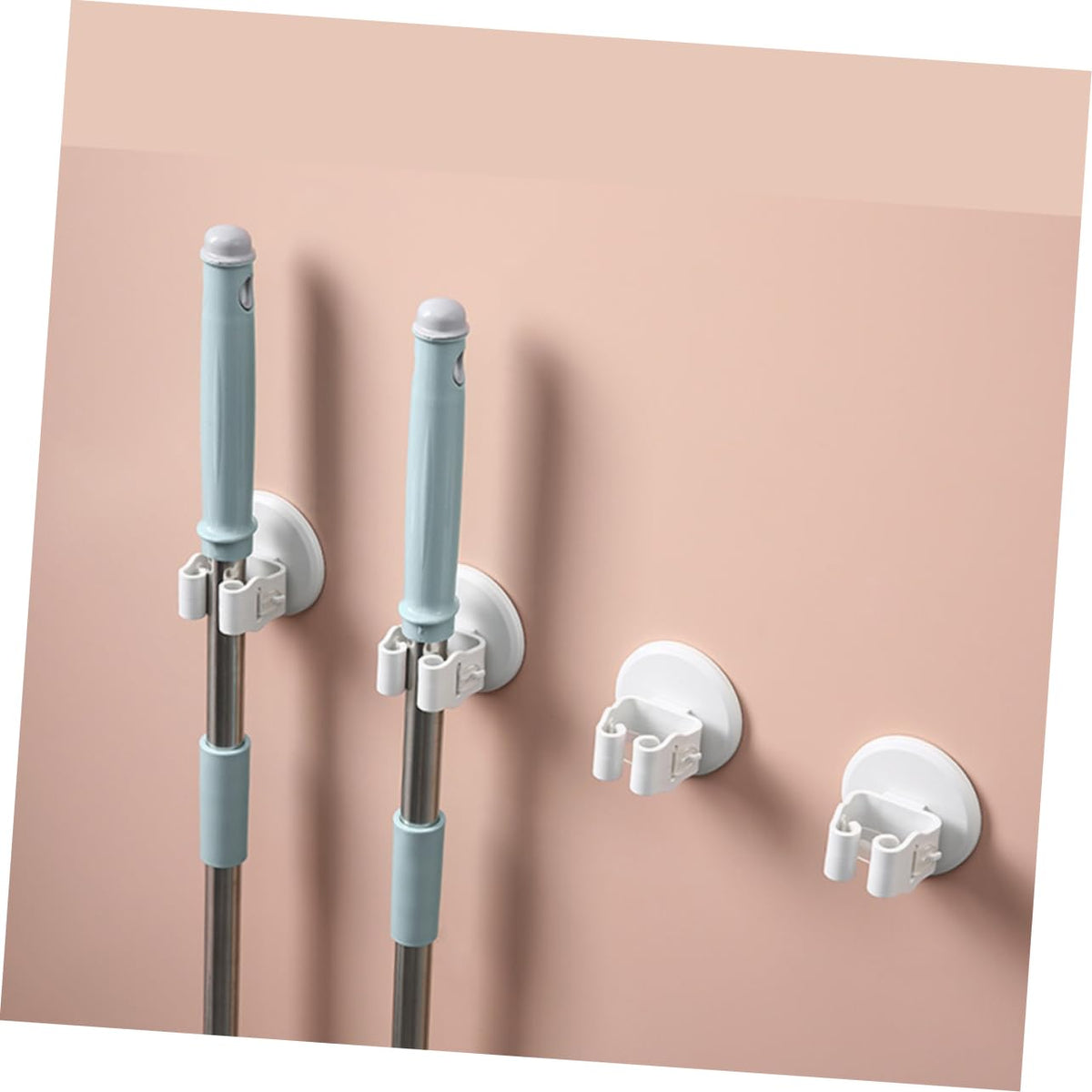 6pcs Mop and Broom Holder Wall