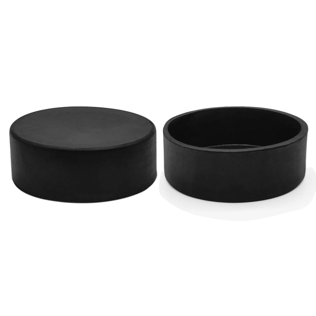 3 Inch Furniture Table Covers Round Black 4PCS 76mm (4 Count)