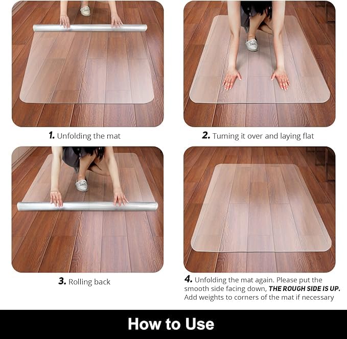 Office Chair Mat for Hardwood Floor