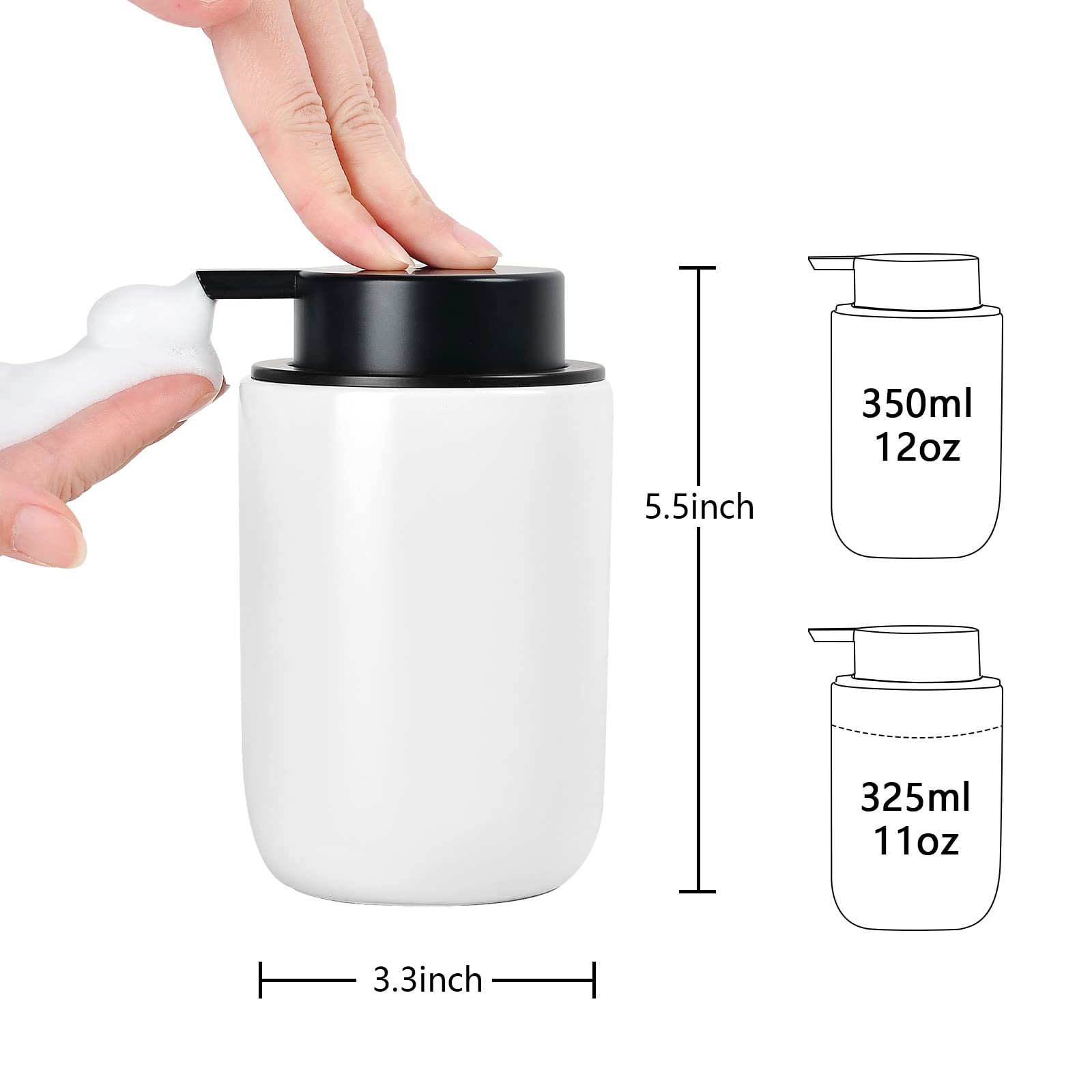 Foaming Soap Dispenser Set (2 Count)
