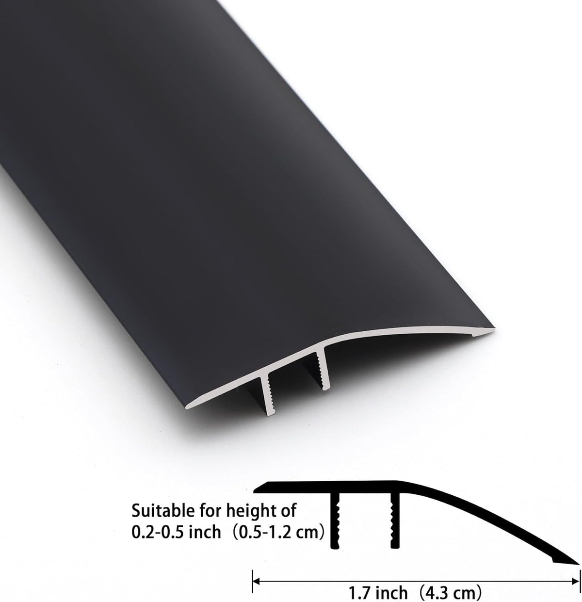 Aluminum Floor Transition Threshold Strip (6.072 Foot)