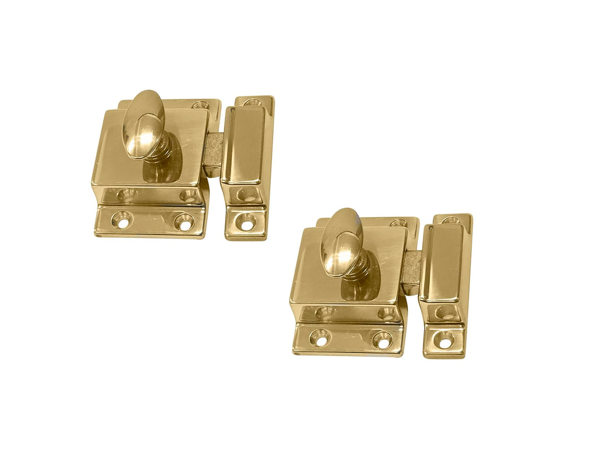 Traditional Large Oval Turn Cabinet Latch (2 Count)