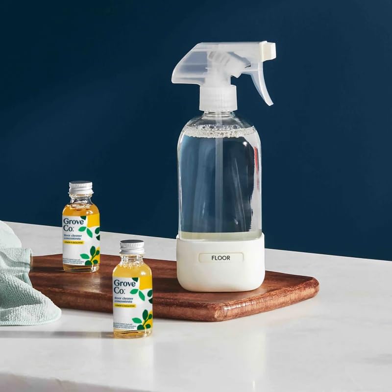 Refillable Glass Spray Bottle for Cleaning