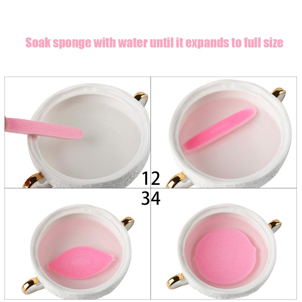 Facial Sponge Compressed (60 Count)