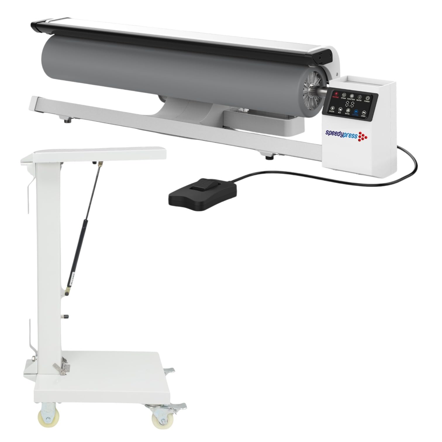 Rotary Iron Steam Roller Ironing Press by Speedypress R02036 with Stand