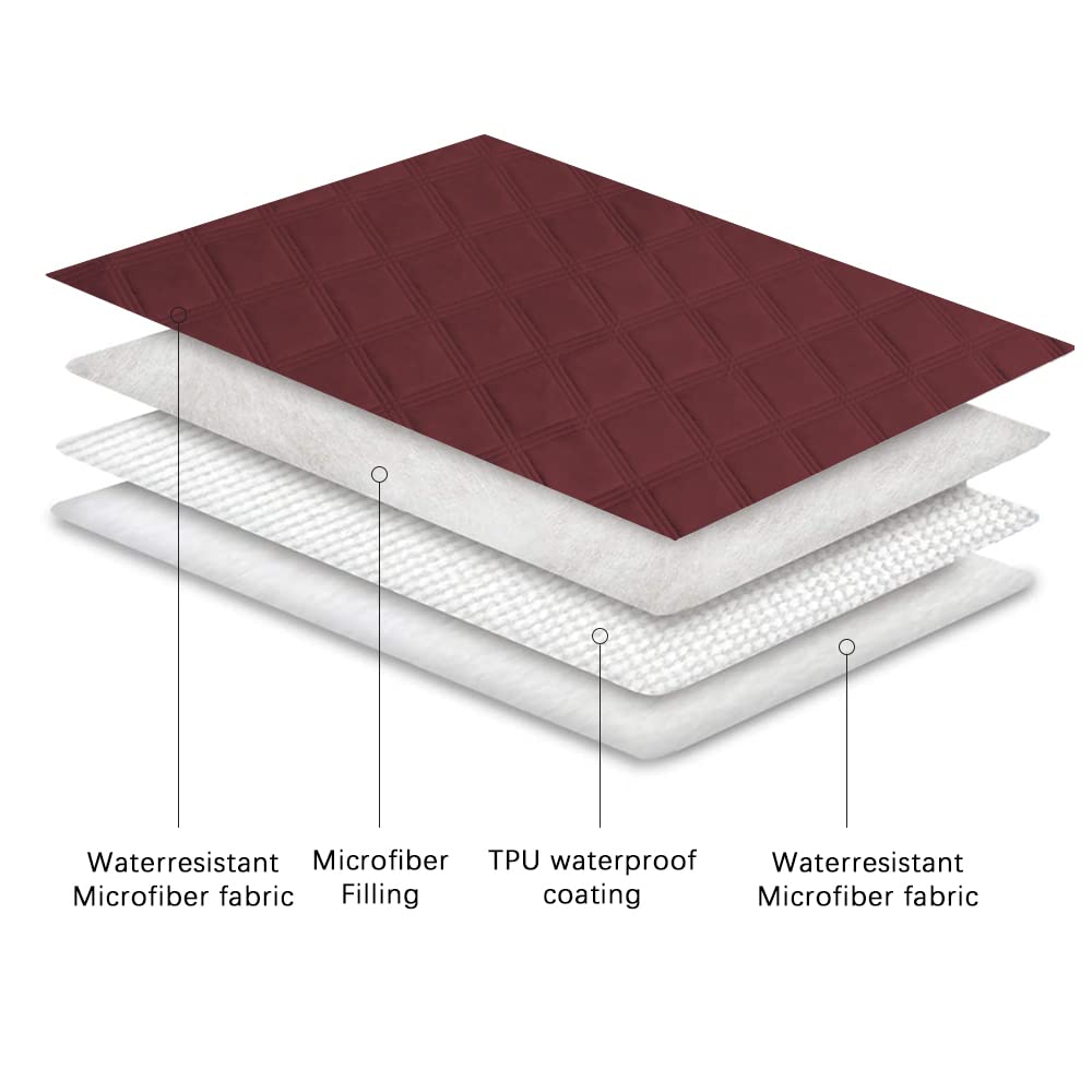 Waterproof Dog Bed Cover Pet Blanket with Anti