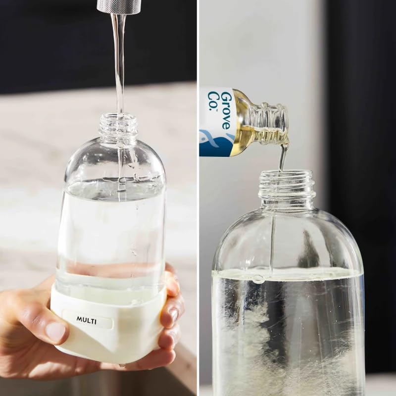 Refillable Glass Spray Bottle for Cleaning