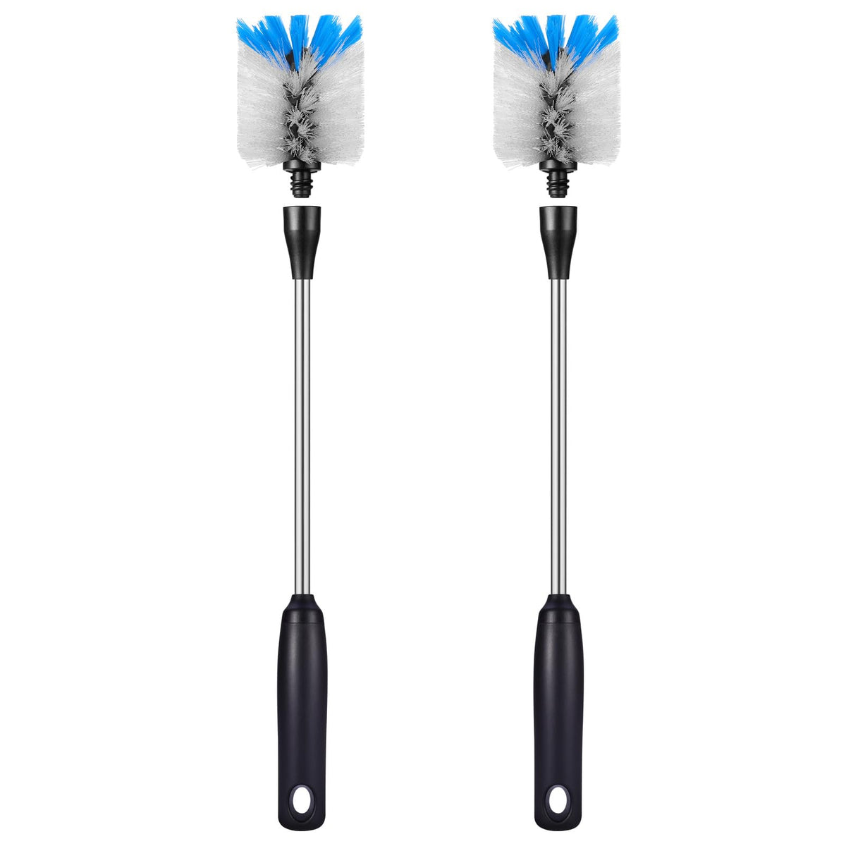 Stainless Steel Bottle Brush with Replaceable Head (2 Count) - ModHome Supplies
