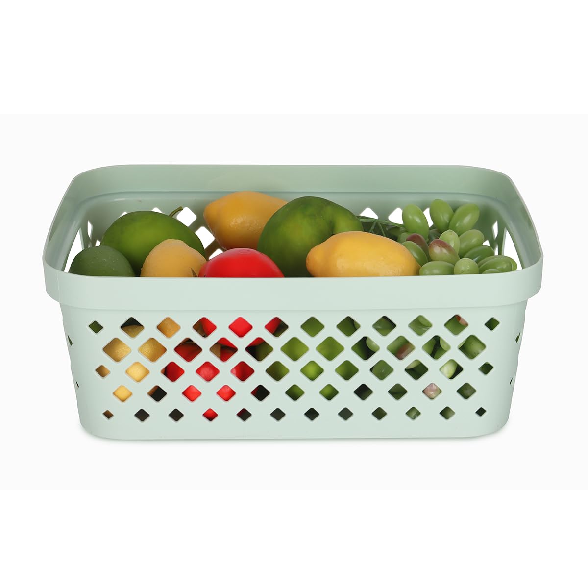 Plastic Storage Basket Set (6 Count)