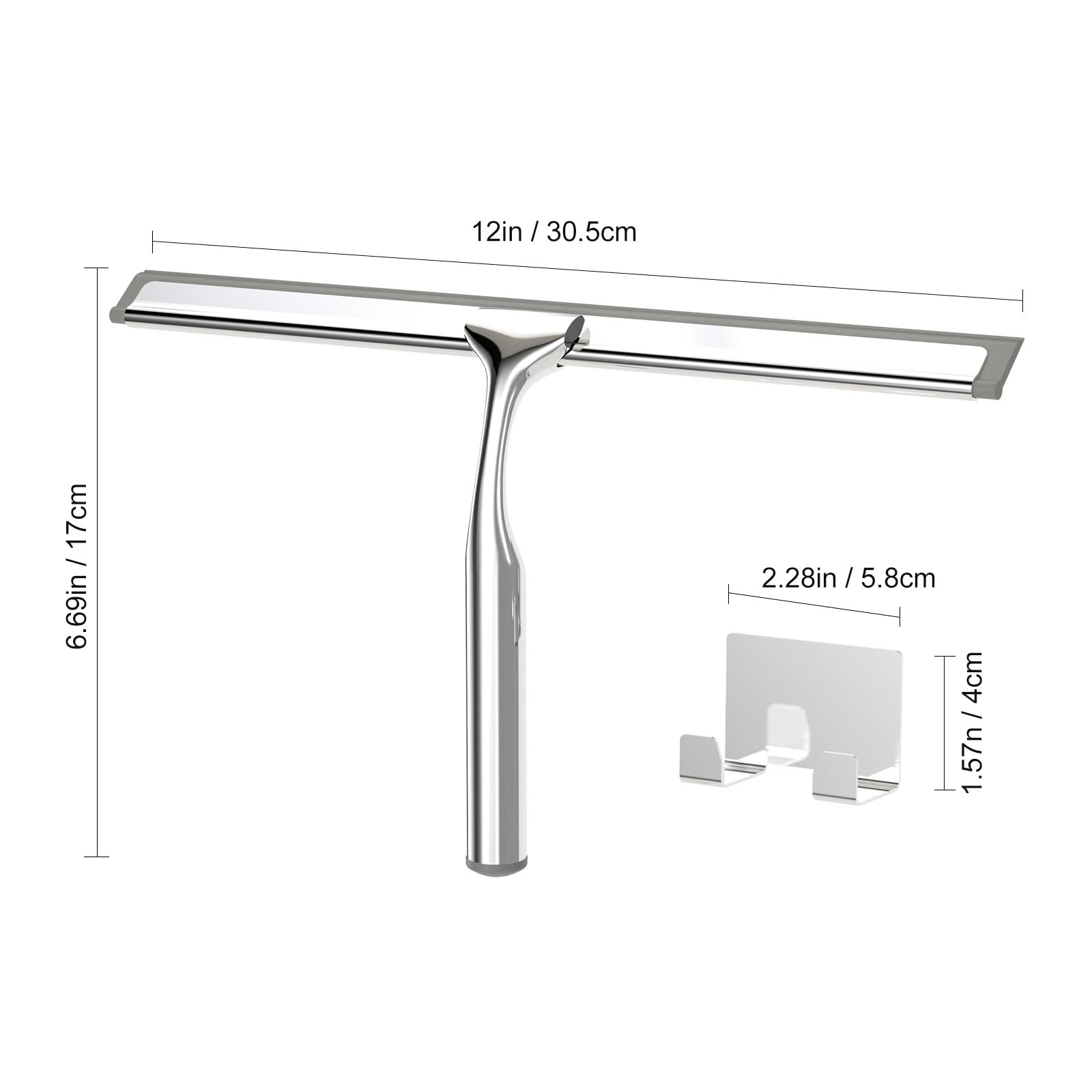 Shower Squeegee for Glass Doors