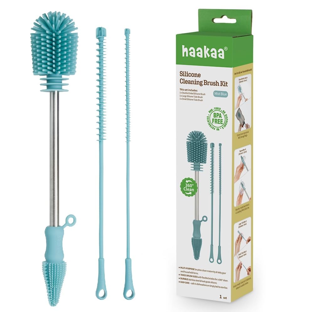 Food Grade Silicone Cleaning Brush Kit 3