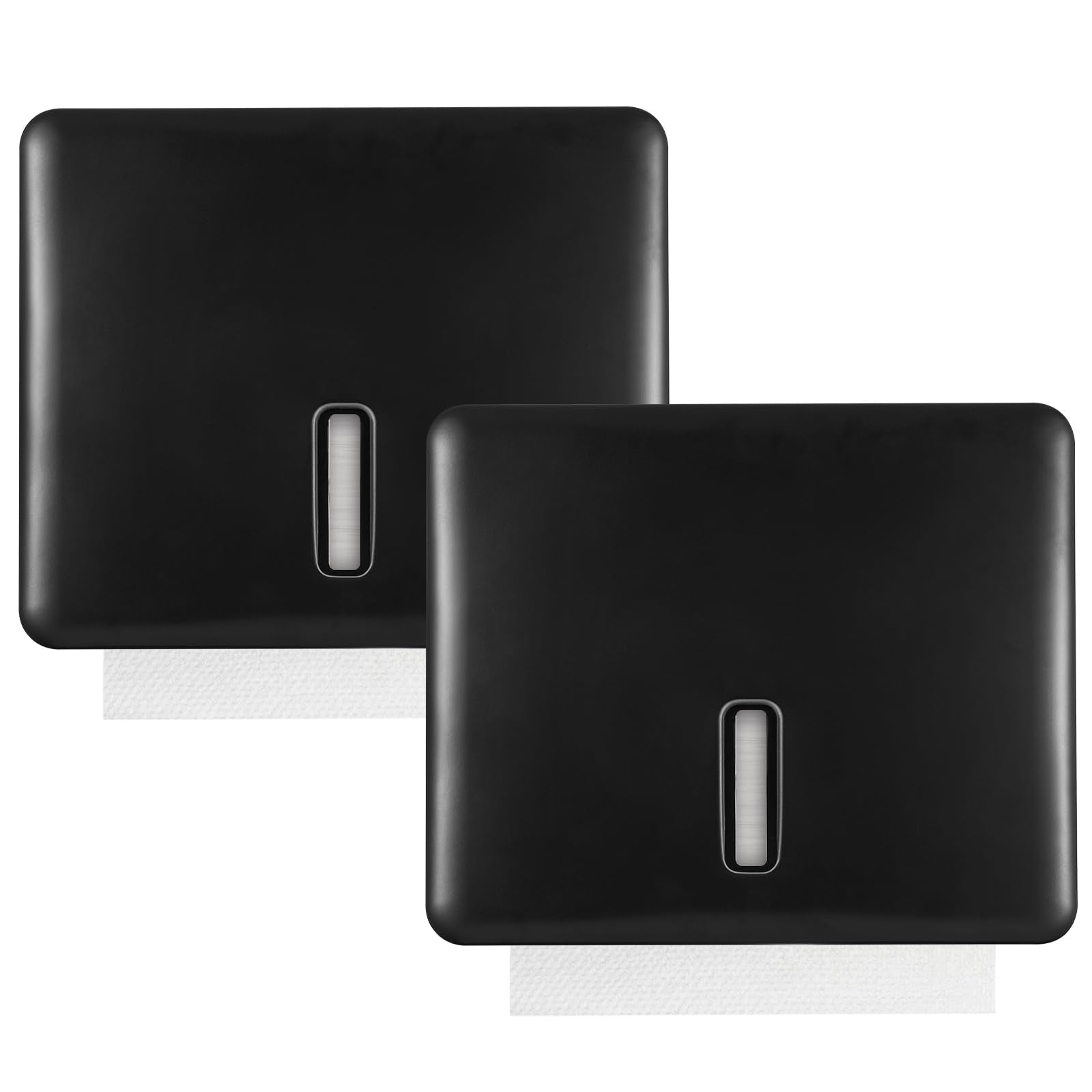 2 Pack Multifold Paper Towel Dispenser Wall Mount (2 Count)