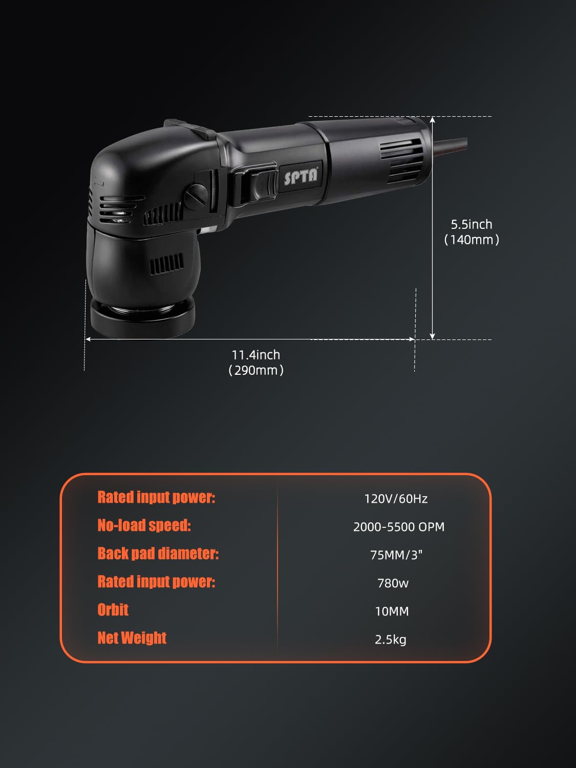 Mini Orbital Polisher