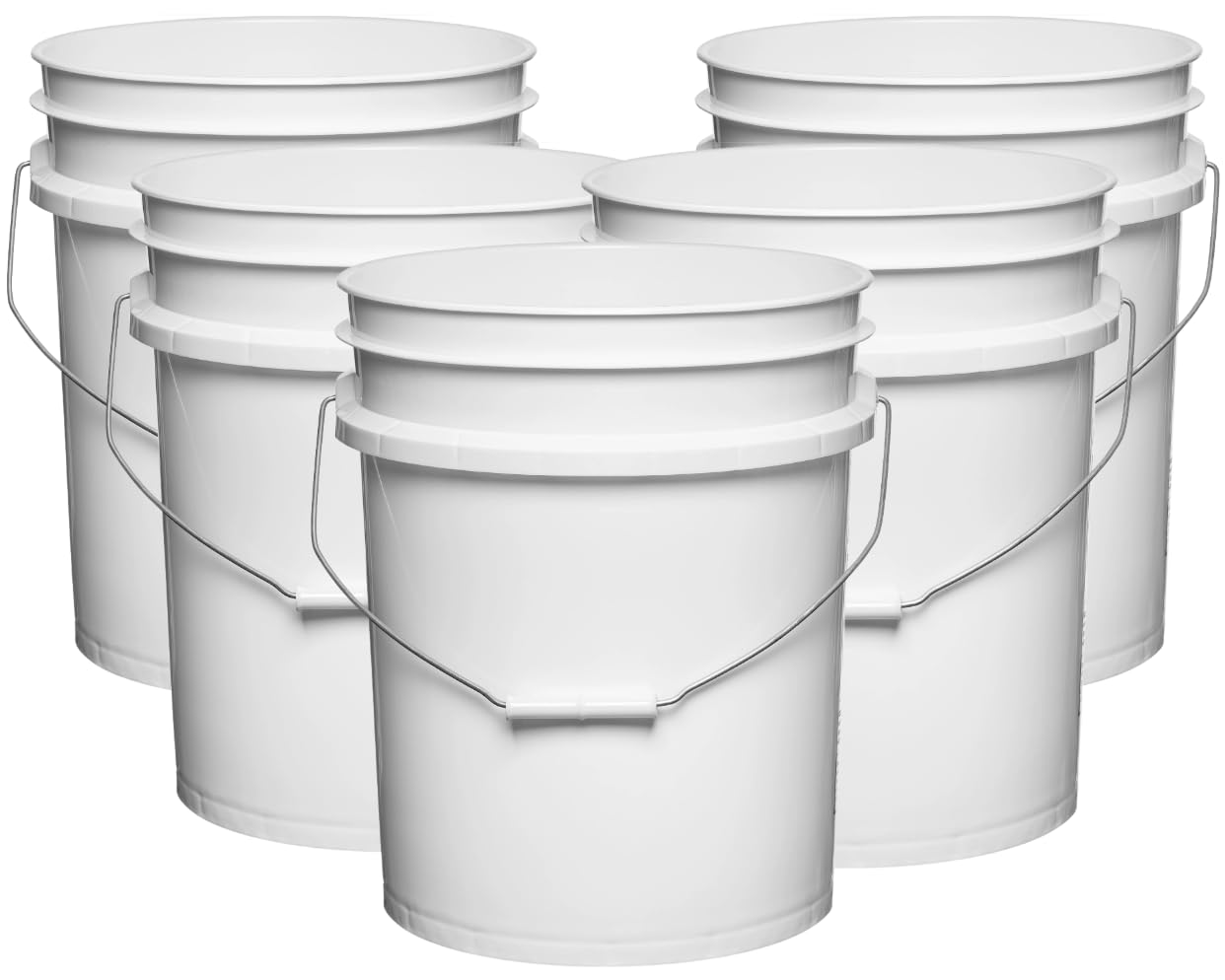 5 Gallon Premium HPDE Plastic Bucket
