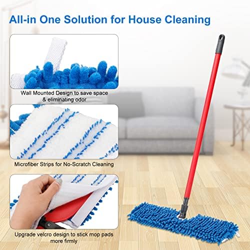 2 Pack Thicken Mop Refills Head Compatible for O Ceda Dual Action Flip System (2 Count)