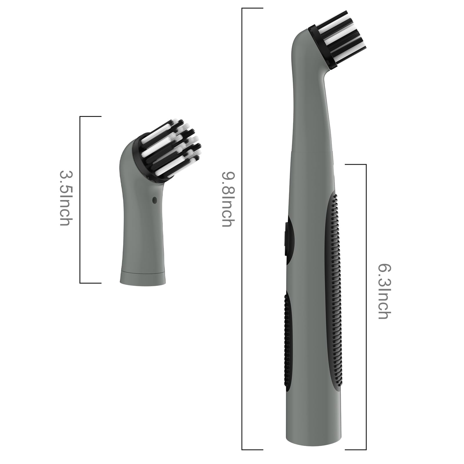 Rechargeable Electric Cleaning Brush with 4 in 1 Multiple Brush Heads and USB Cable
