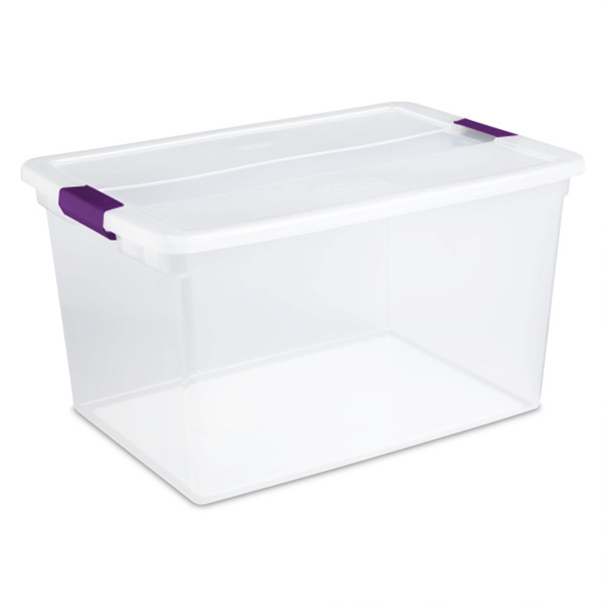 66 Qt ClearView Latch Storage Box (24 Count)