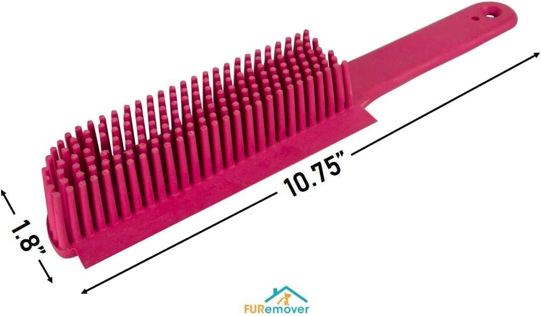 Pet Hair Removal Rubber Broom & Lint Brush