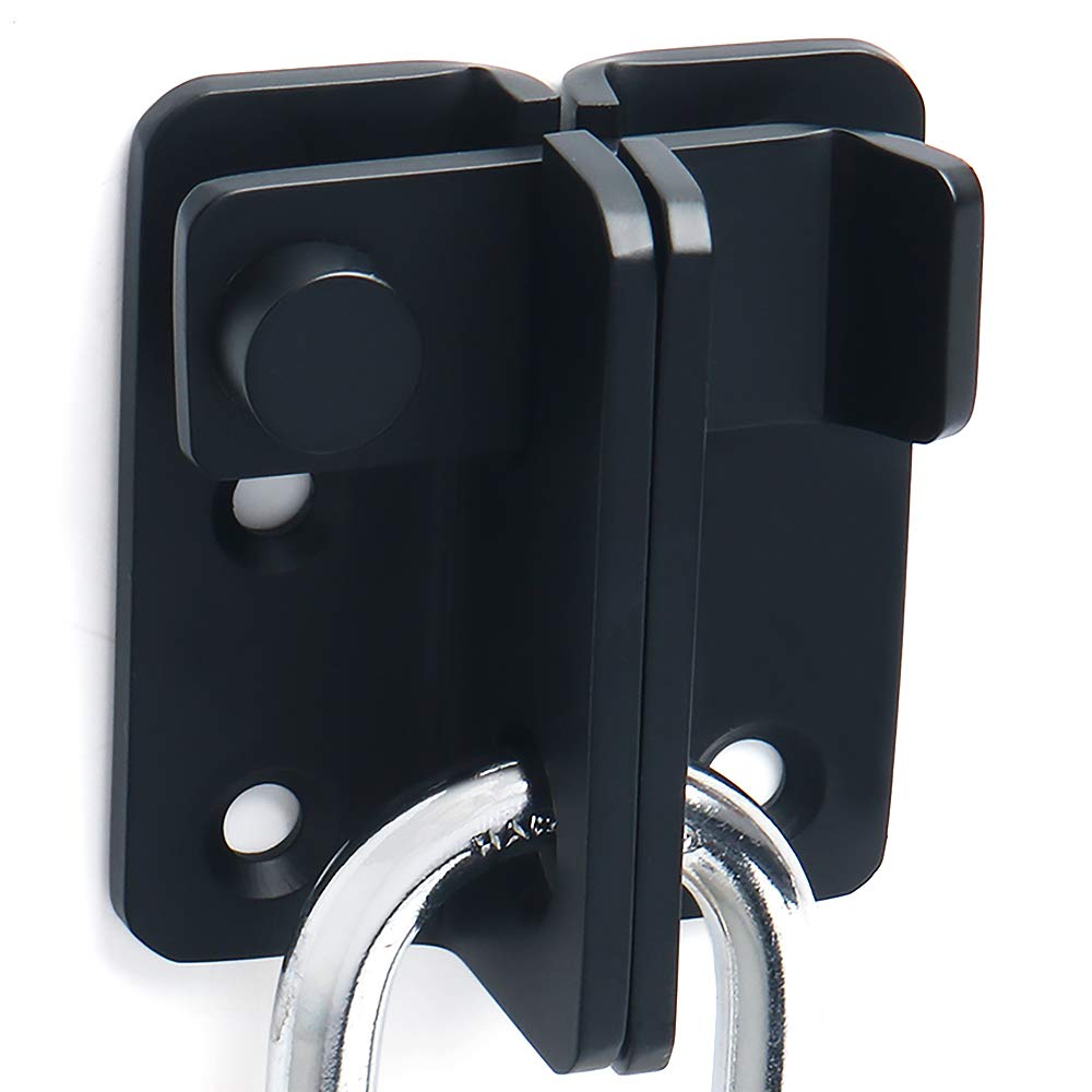 Black Flip Latch Gate Latch