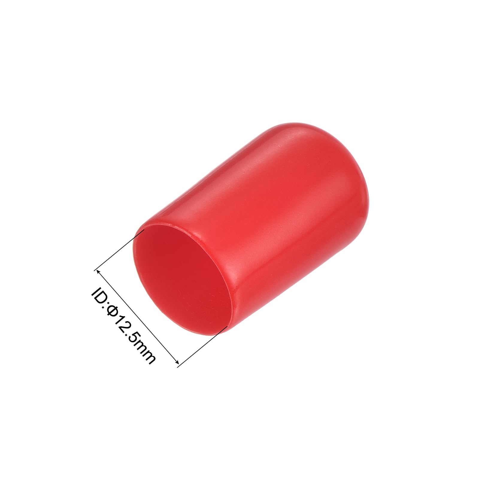 20pcs Rubber End Caps 12.5mm