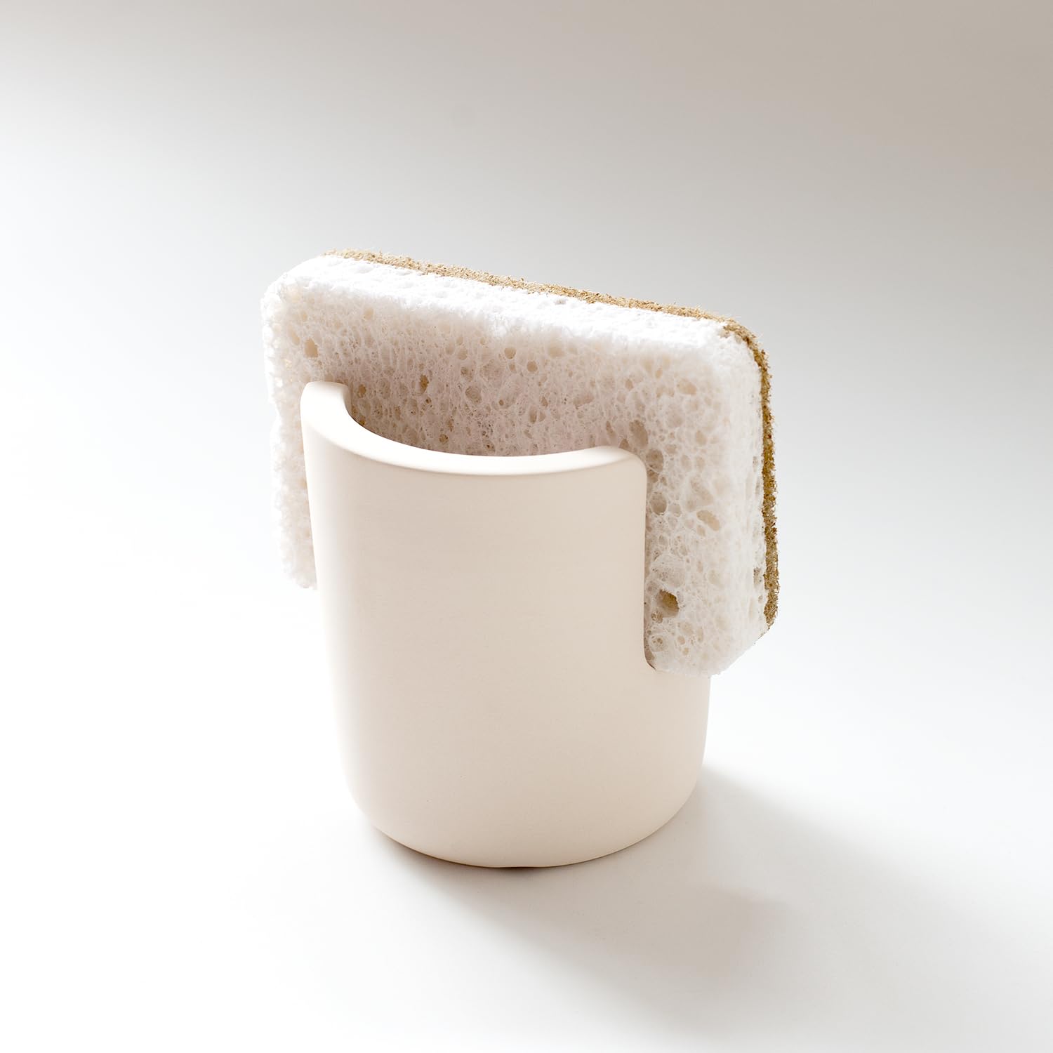 Diatomite Stoneware Sponge Holder & Sink Caddy