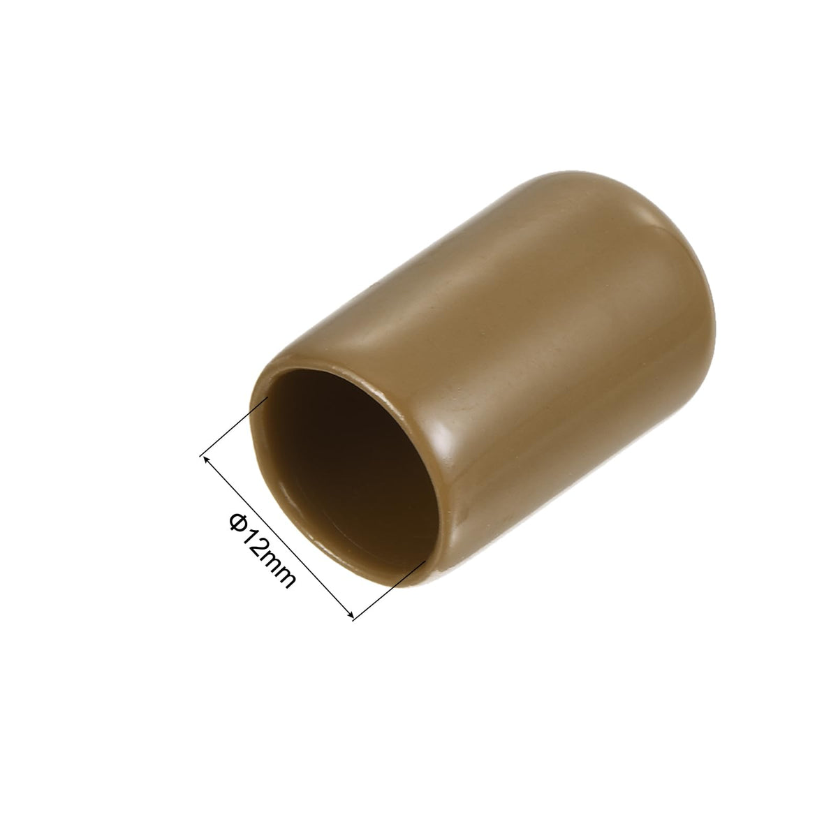 20pcs Rubber End Caps 12mm