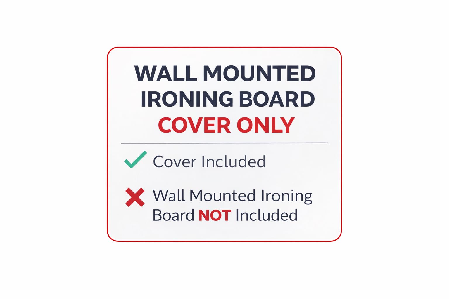 Ironing Board Cover for Handi