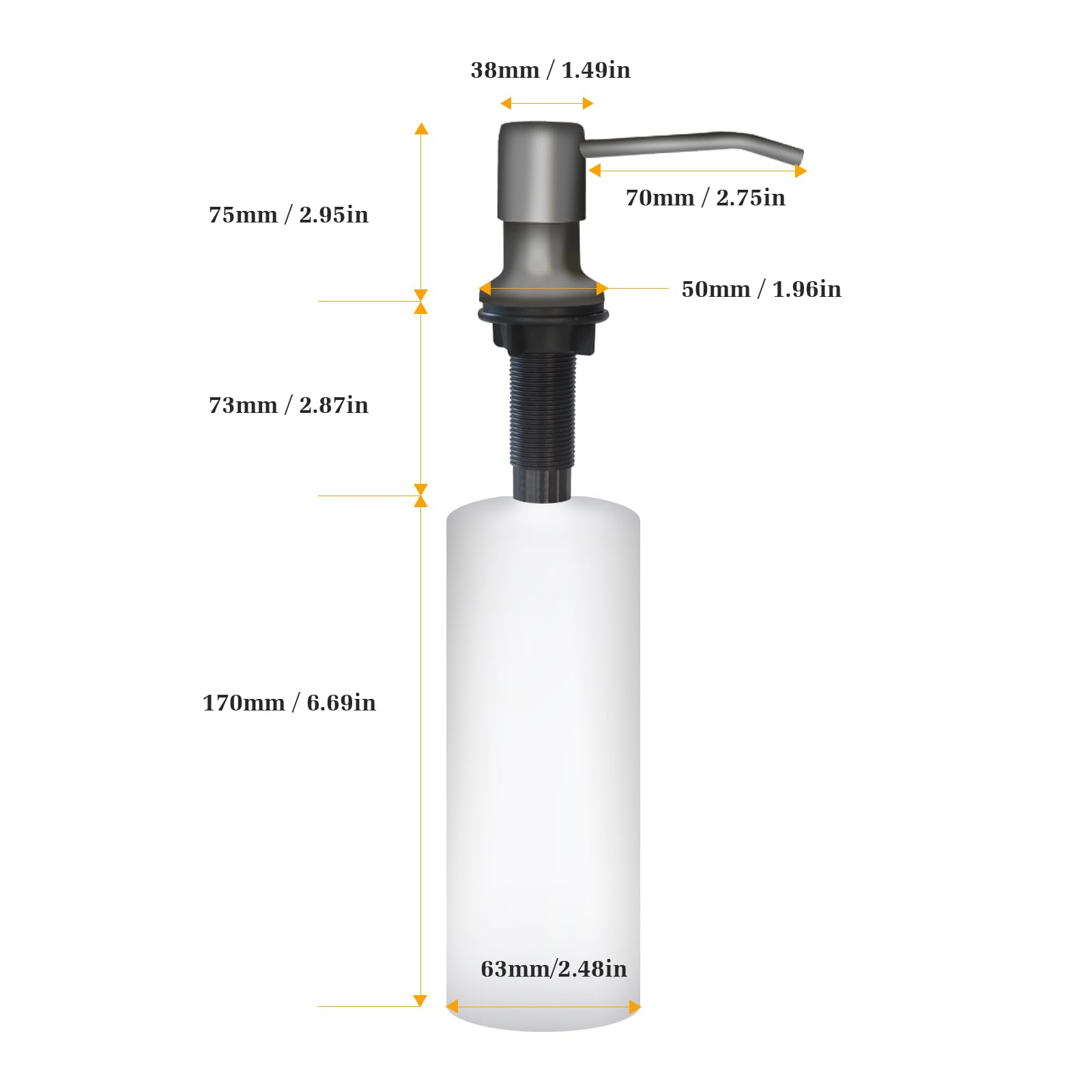 Soap Dispenser for Kitchen Sink