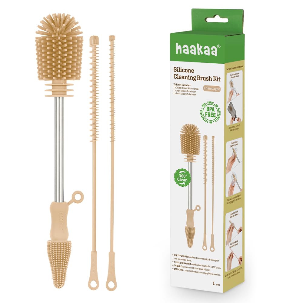 Food Grade Silicone Cleaning Brush Kit 3