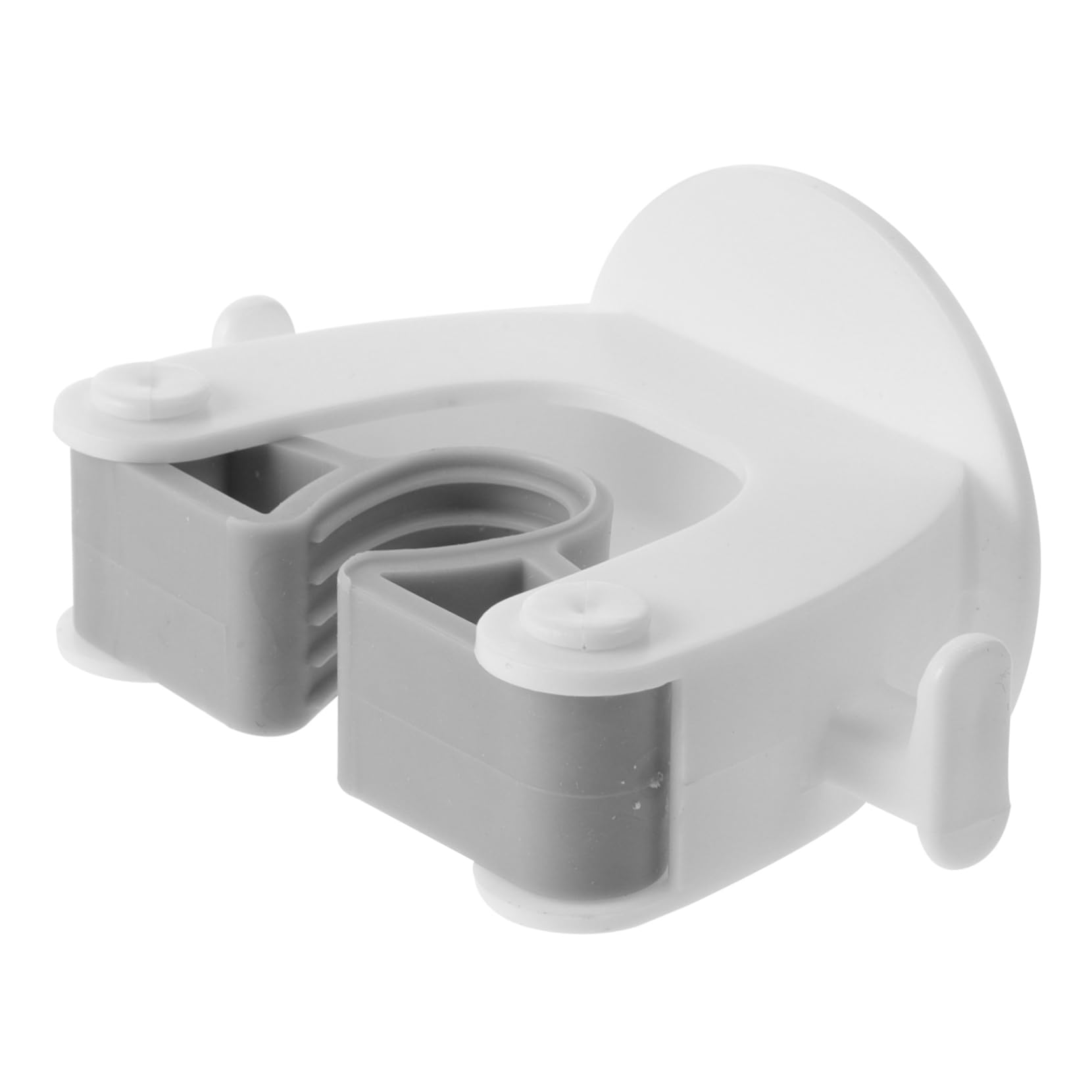 2 Pcs Mop and Broom Organizer Broom Mop Hanger White Mop and Broom Holder Wall Mount Wall Hooks for Brooms and Mops