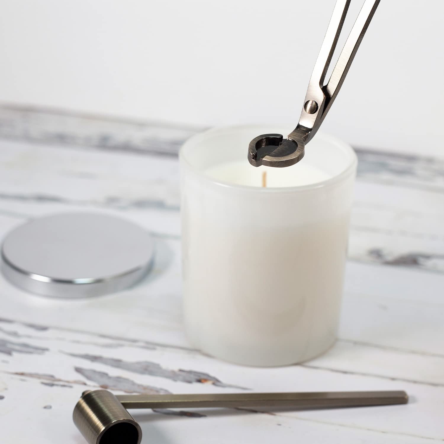Candle Wick Trimmer and Candle Snuffer Accessory Set