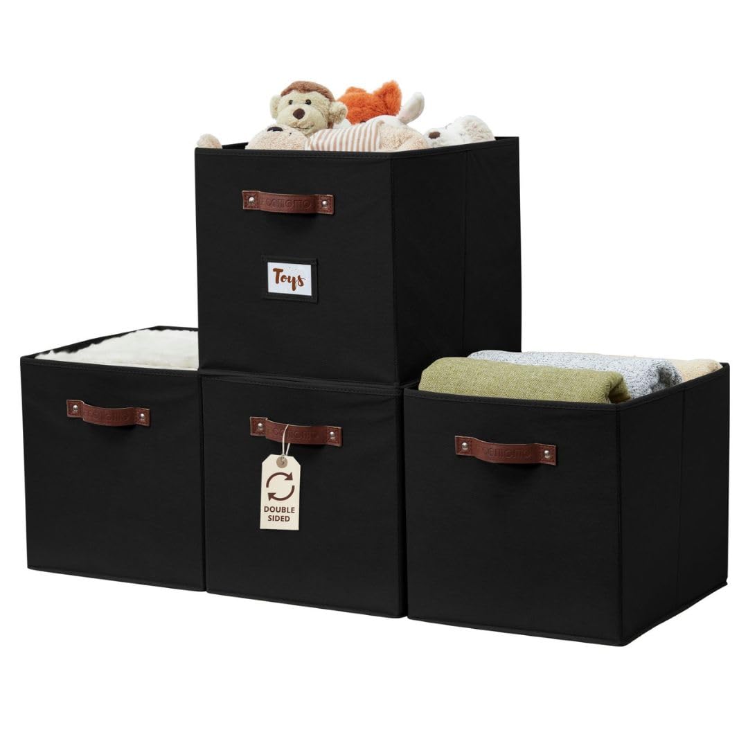 Storage Bins Storage Baskets for Shelves (4 Count)