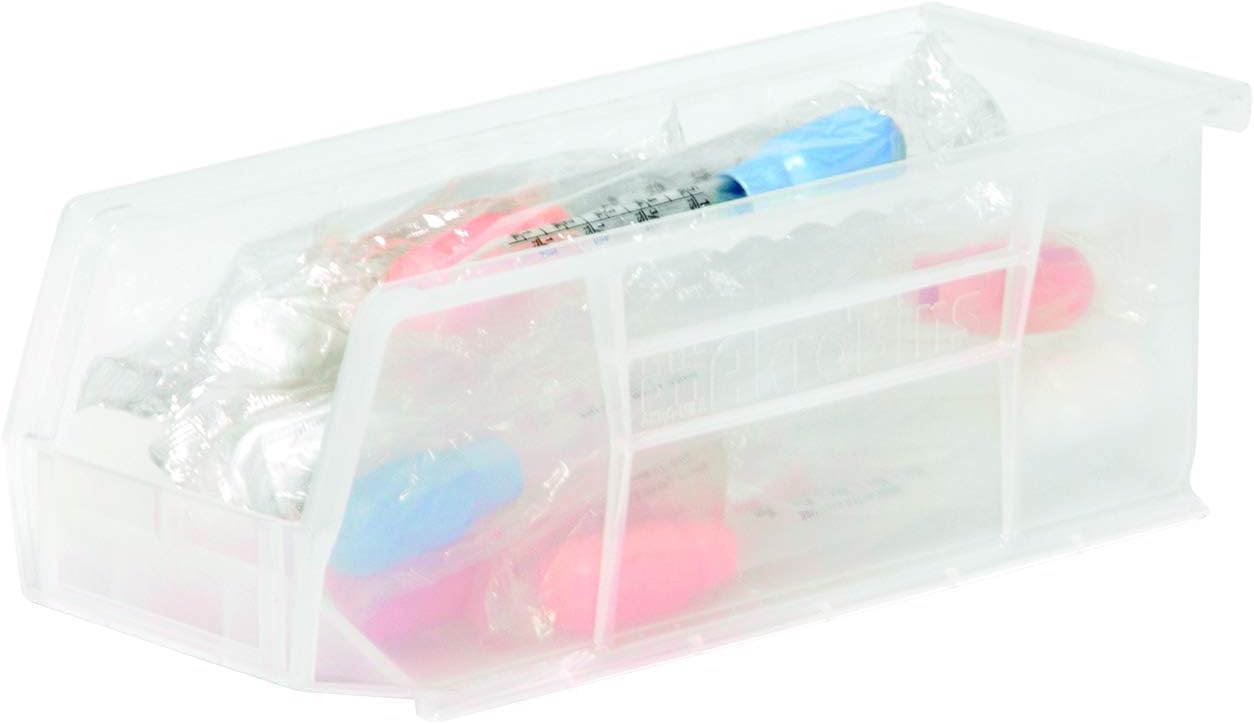 30224 AkroBins Plastic Storage Bins (12 Count)