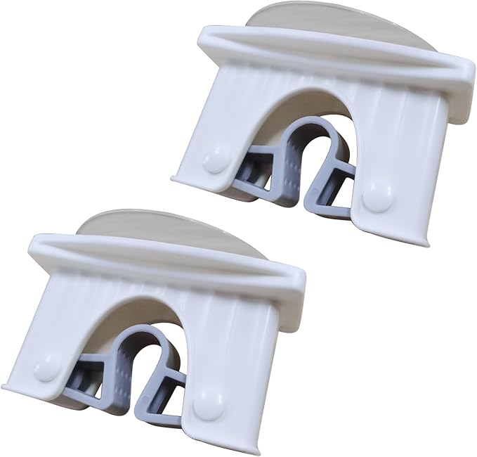 Multifunction Wall Mount Mop Clamp Water Rack Large Capacity Hangers Adjustable Clamp for Kitchens Large Capacity Clip