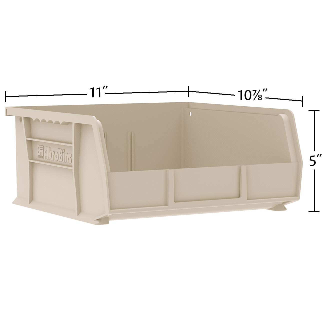 30235 AkroBins Plastic Storage Bins (6 Count)