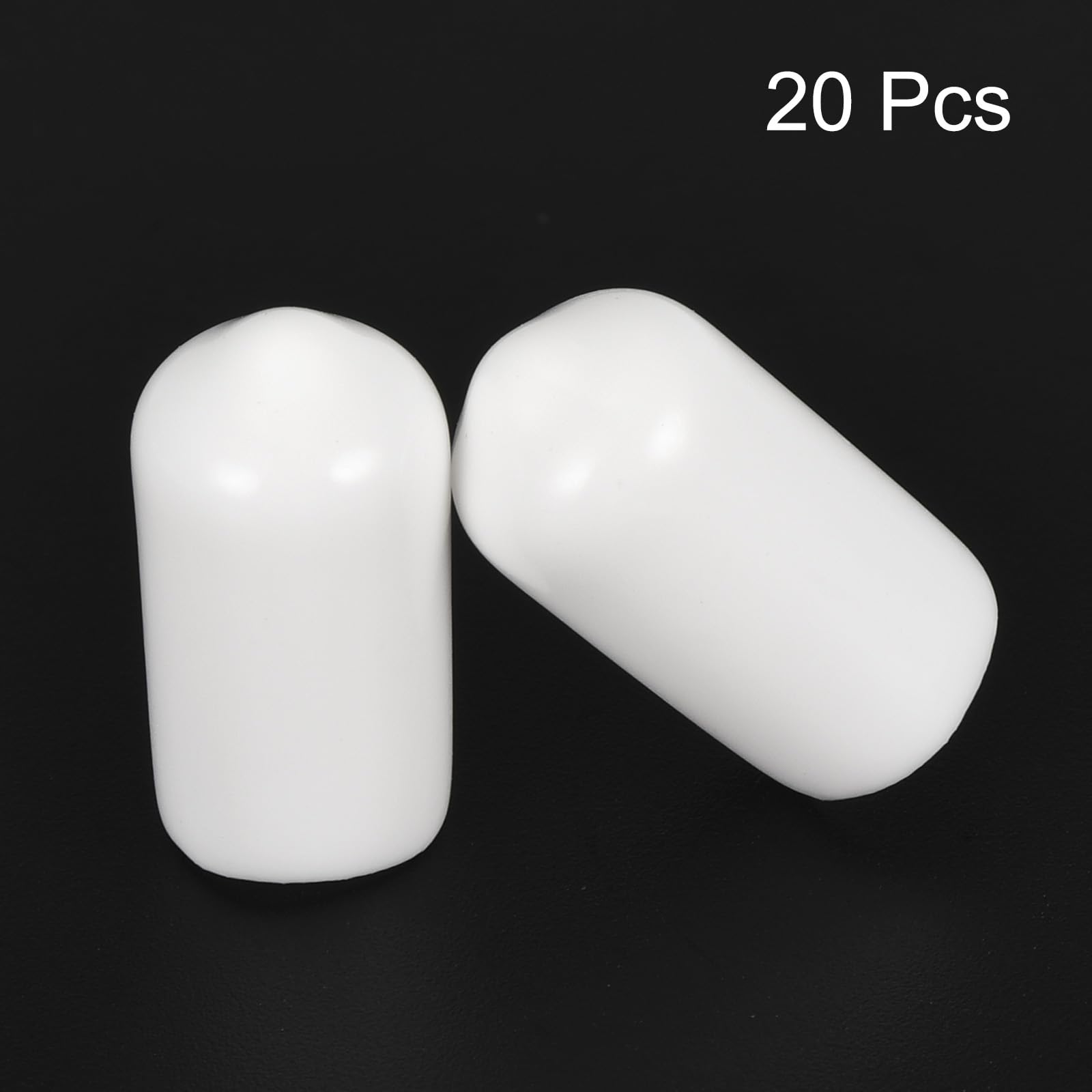 20pcs Rubber End Caps 8mm