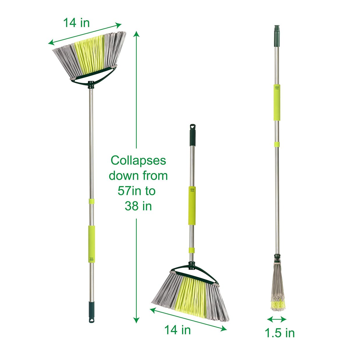 Indoor Jumbo Broom with Long